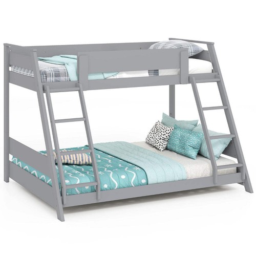 Single over double bunk bed - single,