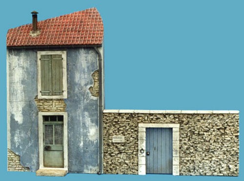 Fog models scale house - 1/35,