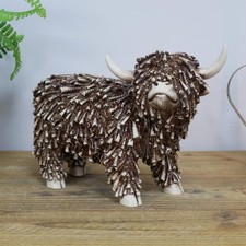 Standing Highland Cow Ornament