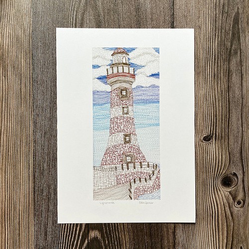 Coastal art print - art,