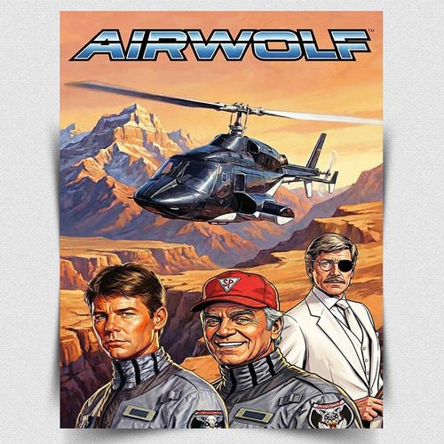 Airwolf 1984 metal - airwolf,