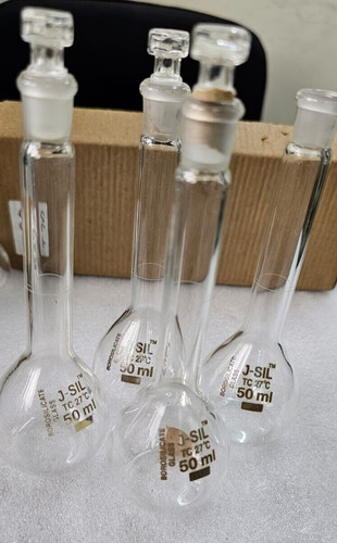 Glass volumetric flask - volumetric,