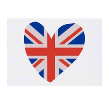 'Union Jack Heart' Temporary
