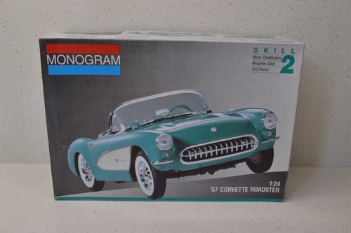 Monogram 2924 1957 corvette - 2924,