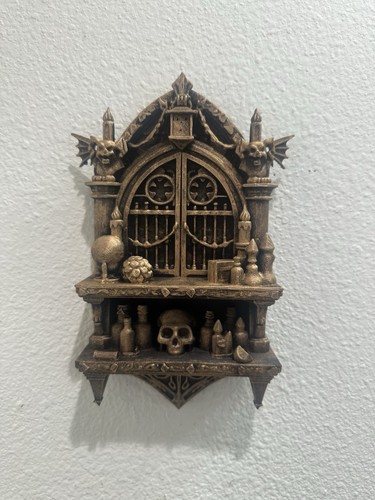 Gothic cathedral wall shelf - gothic,