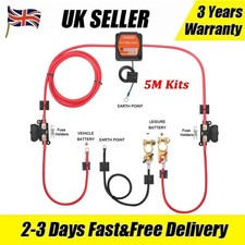 5m Split Charge Relay Kit 12V
