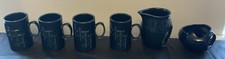 Vintage HOLKHAM POTTERY Petrol