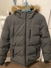 Brave Soul Parka With Faux Fur