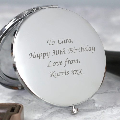 Personalised message silver - message,