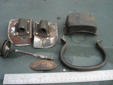SPARE BRASS FITTINGS FROM LARGE ACETYLENE CARBIDE GAS VETERAN CAR, LORRY LAMP
