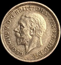 1934 George v Three Pence