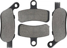Front and Rear Brake Pads for