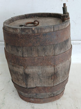 Antique Personal Size Oak Wood