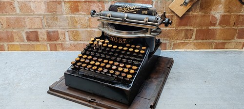 Antique yost typewriter - antique,