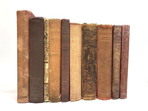 Very distressed old books - old, for