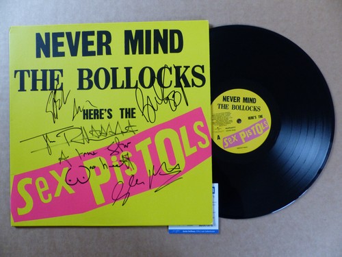 Sex pistols signed autograph - pistols,