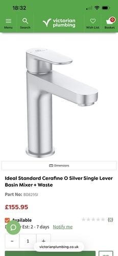 Ideal standard cerafine silver - ideal,