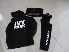 Ivy Park ladies hooded sweat shirt, leggings and T shirt size small.