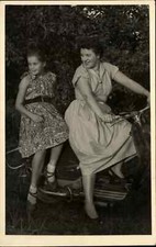 Mother Daughter on Heinkel