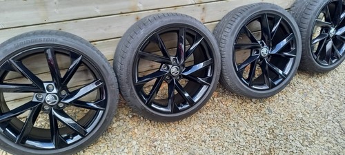 Skoda black vega inch alloy - vega, 19