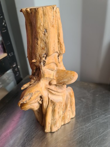 Vintage carving face coffee - face,