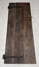 17th Century Antique Hand Sawn Oak Wood External Door 1940mm x 750mm Large