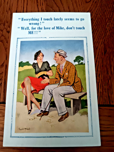Donald mcgill old postcard - donald,