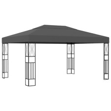 Gazebo x13 1 - gazebo, 9.8'x13.1'anthracite