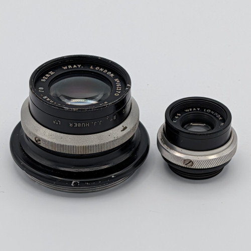 Wray enlarging lenses - lenses, 8"