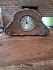 Vintage Wind Up Mantle Clock