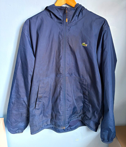 Lacoste men blue hooded - lacoste, men’s