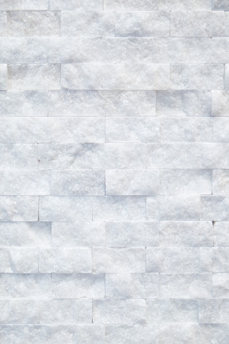 Calacatta white mosaic split - mosaic, (split