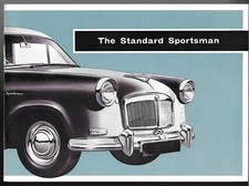 Standard Vanguard Sportsman 1956-1958 UK Market Sales Brochure