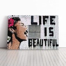 Banksy Life Is Beautiful
