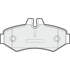 Brake Pads Set For Mercedes