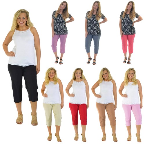 Ladies bengaline trousers - bengaline,