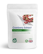 Cranberry Extract 12000mg (30/60/90/120/180 Tablets) Cystitis, Bladder, UK (V)