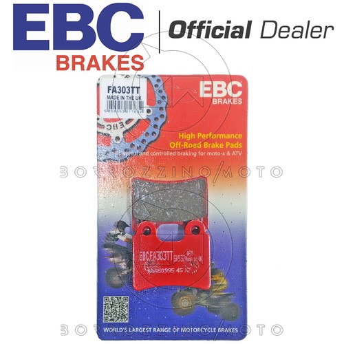 Front brake pads organic ebc - brake,