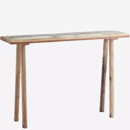 Console table wooden recycled - console,