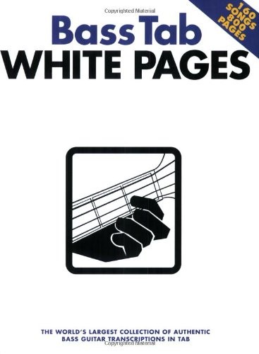 Bass tab white pages - bass,