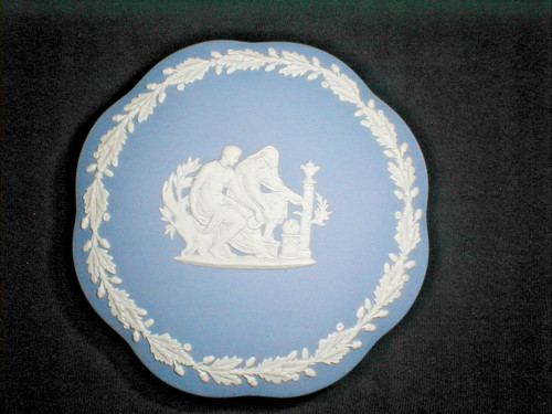 Wedgwood jasper ware pale - jasper, blue