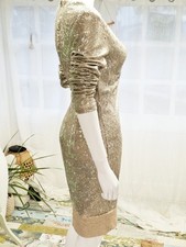 Stunning Lipsy Champagne Gold