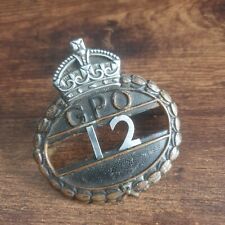 1930s Large GPO cap badge