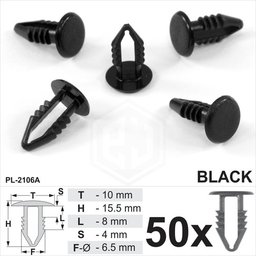 Black plastic fir - black, tree