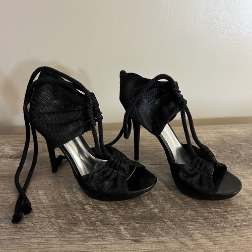 Bakers black high heels shoes - black,