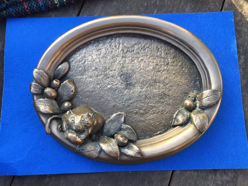 Vintage bronze effect door - vintage,