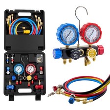 Uimoso 4-Way AC Manifold Gauge