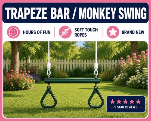Trapeze monkey bar swing for - /,