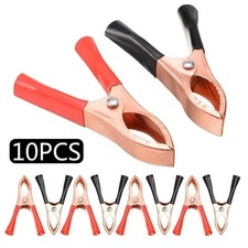 Crocodile Clips 10PCS 30A Red