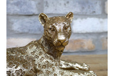 Gold Leopard Ornament Laying